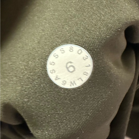 Lululemon Fast & Free Crop II Nulux Leggings Dark Olive - Picture 10 of 12